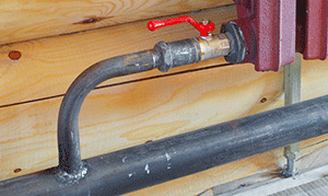 подключения стальной трубой