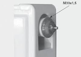используется для перехода с резьбы M30x1.5 на резьбк M23x1.5 Danfoss Click