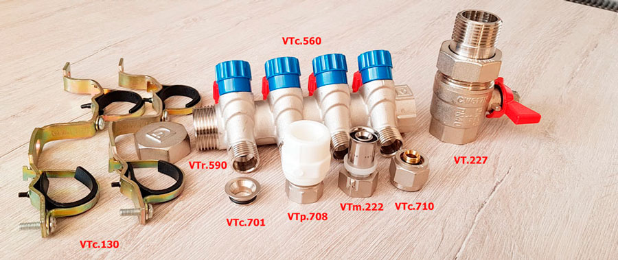 Коллектор отопления VTc.560.N