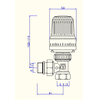 VT.047.N VALTEC Радиаторный клапан с терморегулятором угловой - фото 3