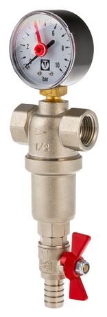 Фильтр механической очистки самопромывной каскадный VT.389. VALTEC