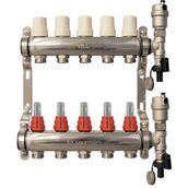 VTc.589. VALTEC Коллектор из нержавеющей стали с расходомерами