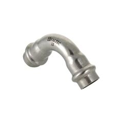 VTi.951. VALTEC Фитинг из нержавеющей стали - пресс-угольник двухраструбный