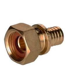 Натяжной фитинг Golan Aqua-pex переходник с накидной гайкой