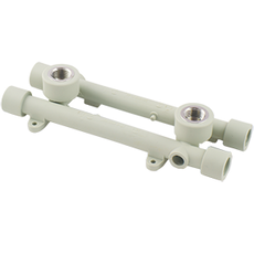 Проходная монтажная планка FADO с водорозетками