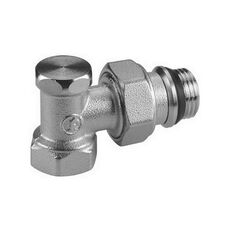 Кран радиаторный угловой отсечной Giacomini R16TG