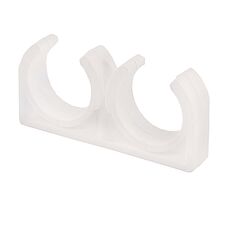 Двойное крепление для полипропиленовой трубы