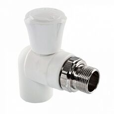 TEBO Кран шаровой для радиаторов угловой