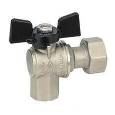 Bugatti Кран шаровой 558 Nevada с накидной гайкой