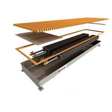 Polvax KEM | Внутрипольный конвектор (естественная конвекция)