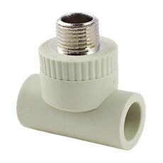 Тройник полипропиленовый FADO с наружной резьбой