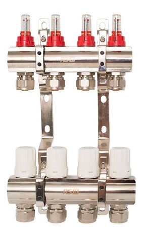 Коллектор теплого пола с насосом RSk  - фото 3