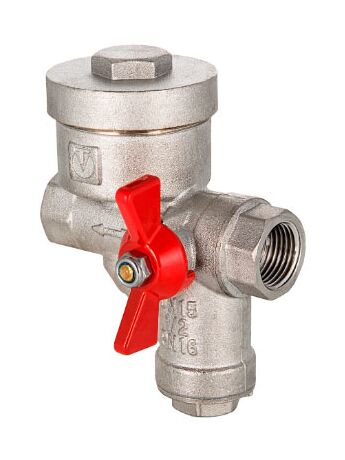 VT.298. VALTEC Кран шаровой со встроенным фильтром и редуктором давления (КФРД)
