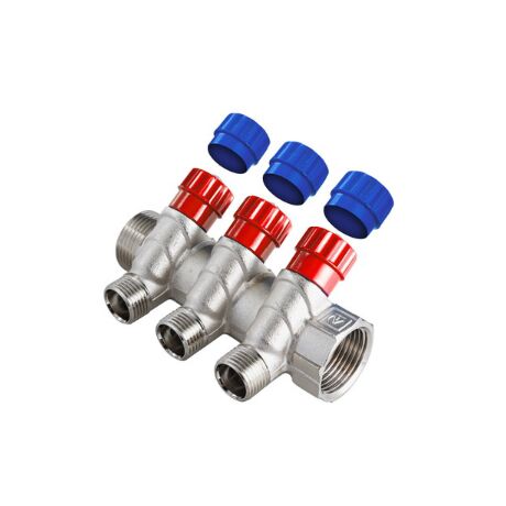 VTc.560.N VALTEC Коллектор с регулирующими вентилями и наружной резьбой