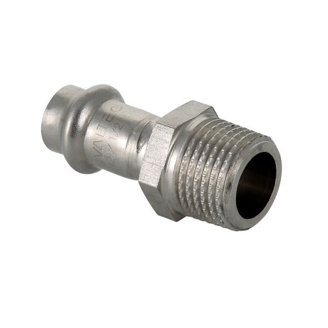 VTi.901. VALTEC Пресс-фитинг из нержавеющей стали с наружной резьбой