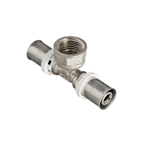 VTm.232. VALTEC Пресс-фитинг - тройник с переходом на внутреннюю резьбу