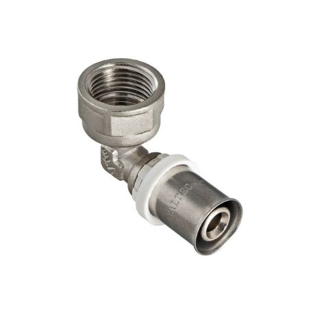 VTm.252. VALTEC Пресс-фитинг - угольник с переходом на внутреннюю резьбу