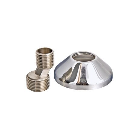 VTr.670. VALTEC Фитинг резьбовой – эксцентрик с декоративной чашкой