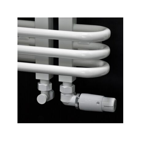 Термостатическая головка Schlosser MINI белая