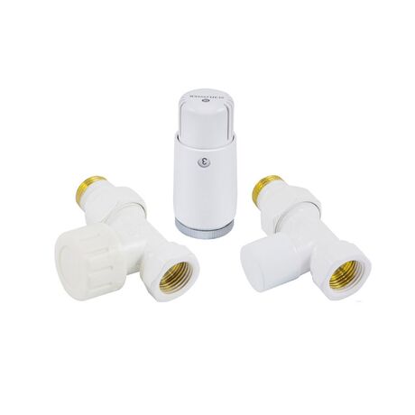 Радиаторный комплект прямой Schlosser Standart Mini белый