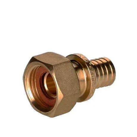 Натяжной фитинг Golan Aqua-pex переходник с накидной гайкой