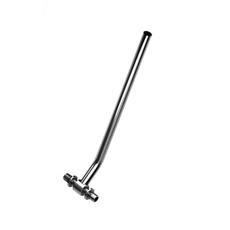 Натяжной фитинг Golan хромированный тройник для подключения радиаторов