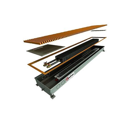 Polvax KV | Внутрипольный конвектор (принудительная конвекция)