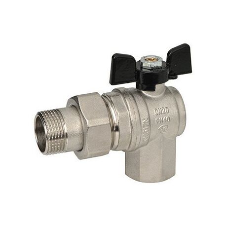 Bugatti Шаровой кран с американкой угловой Oregon 594