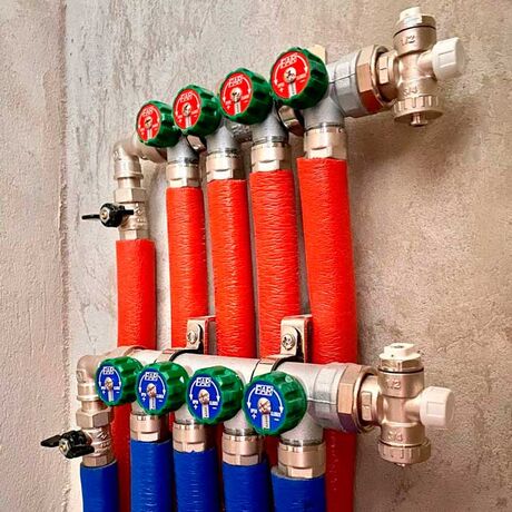 Коллектор FAR под плоскую прокладку в сборе