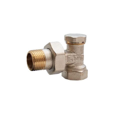 fKR02. FADO Кран радиаторный угловой нижний Classic