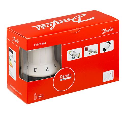 DANFOSS Комплект радиаторный прямой RA-FN + RAS-C + RLV-S - фото 2