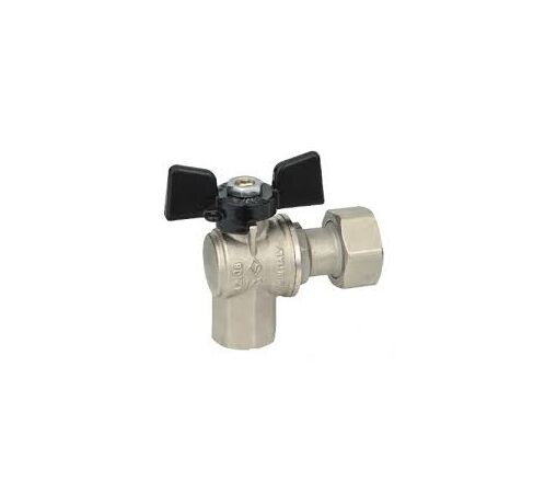 Bugatti Кран шаровой 558 Nevada с накидной гайкой