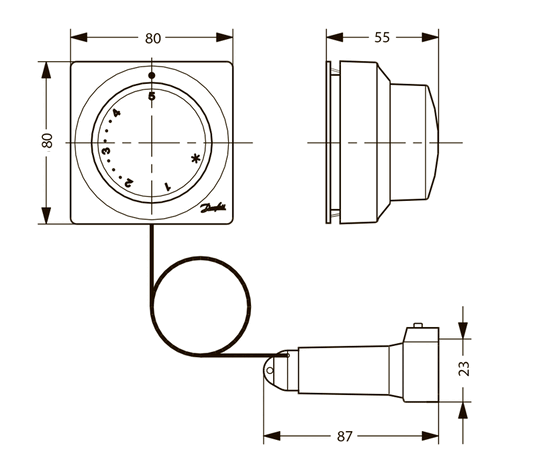 DANFOSS RA 5062 Термостатический элементDANFOSS RA 5062 Термостатический элемент - фото 2
