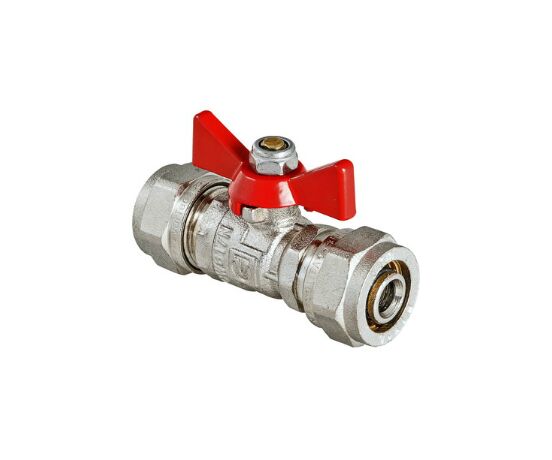 VT.343. VALTEC Кран шаровой с обжимным соединением