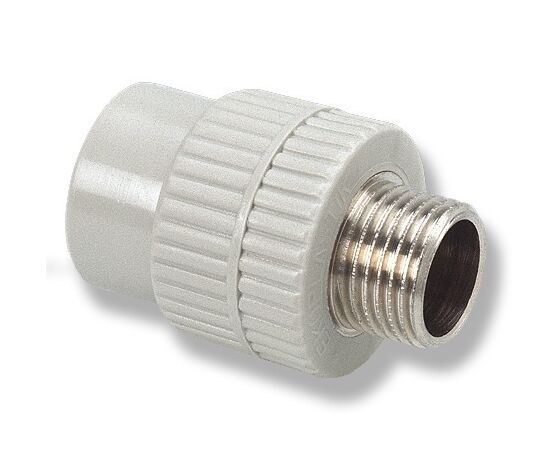 EKOPLASTIK Муфта комбинированная с наружной резьбой