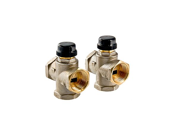 VALTEC VT.MR02 Трехходовой термостатический смесительный клапан