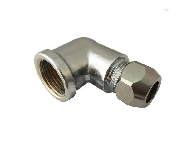 Albertoni уголок цанговый под медь 10x1/2 вн.