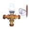Термостатический 3-ходовой клапан с термоголовкой GROSS