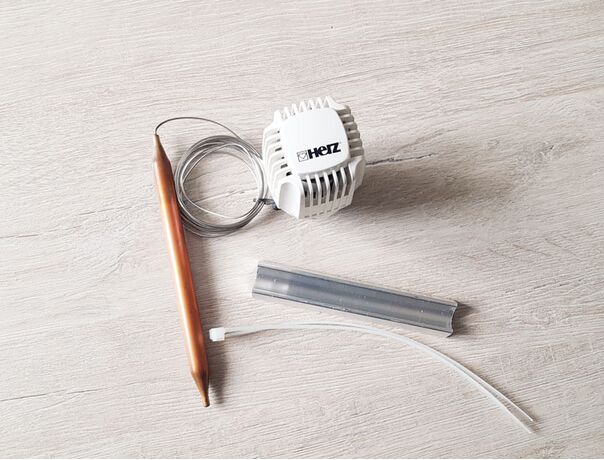 Herz Термостатическая головка Classic с накладным датчиком