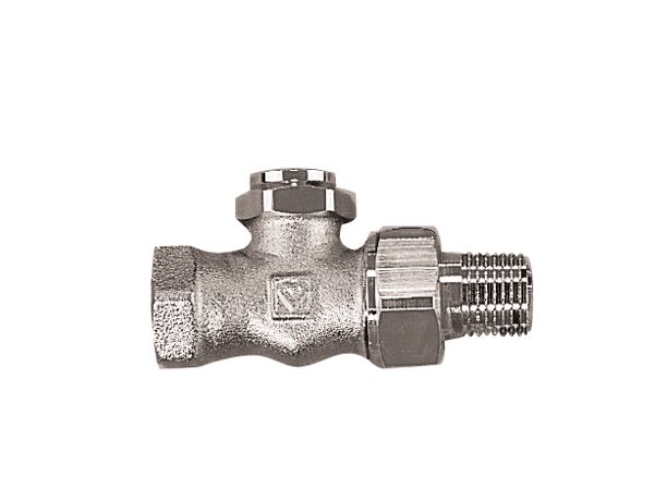 HERZ Вентиль запорный c функцией преднастройки RL-5, проходной