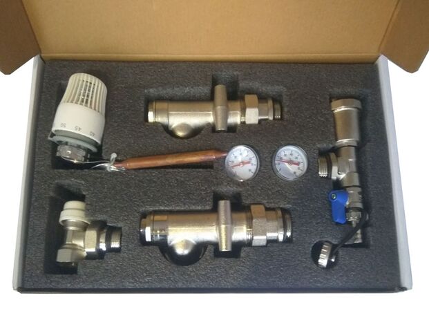 Коллектор теплого пола с насосом RSk - фото 2