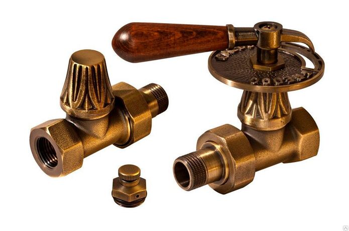 Комплект вентилей RETROstyle прямой