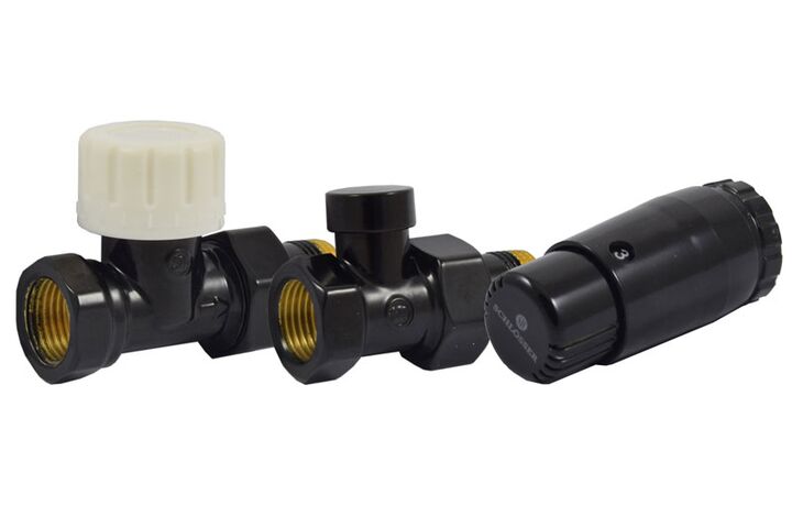 Радиаторный комплект Schlosser Standart Mini черный -  Фото 2